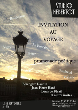 Affiche Invitation au voyage